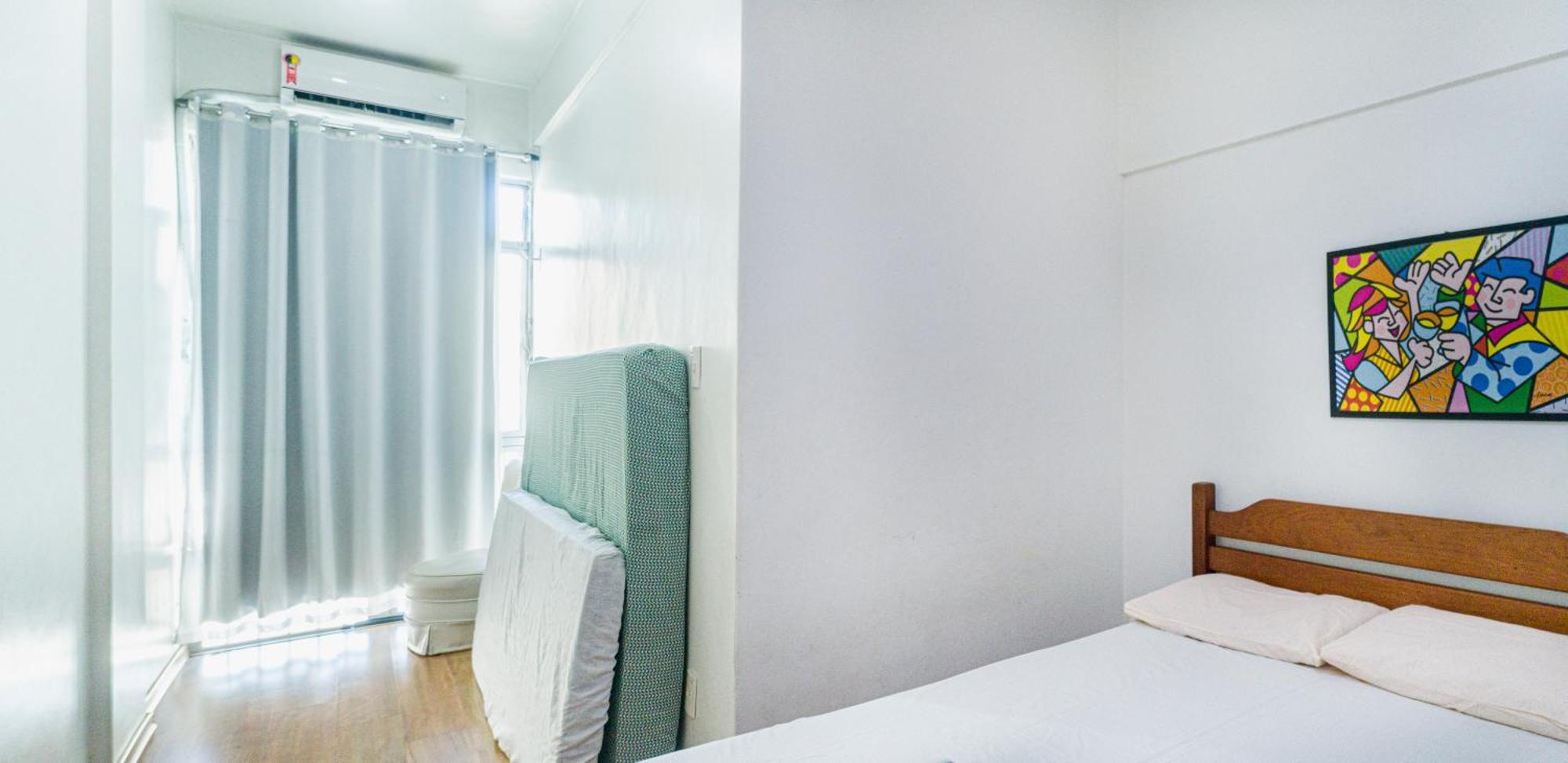 Apartamento Completo Na Praia De Copacabana 02 Quartos Com Vista Lateral Mar Em Andar Alto, Ar, Wifi , Netflix, Pauloangerami Rmvc18 리오데자네이루 외부 사진