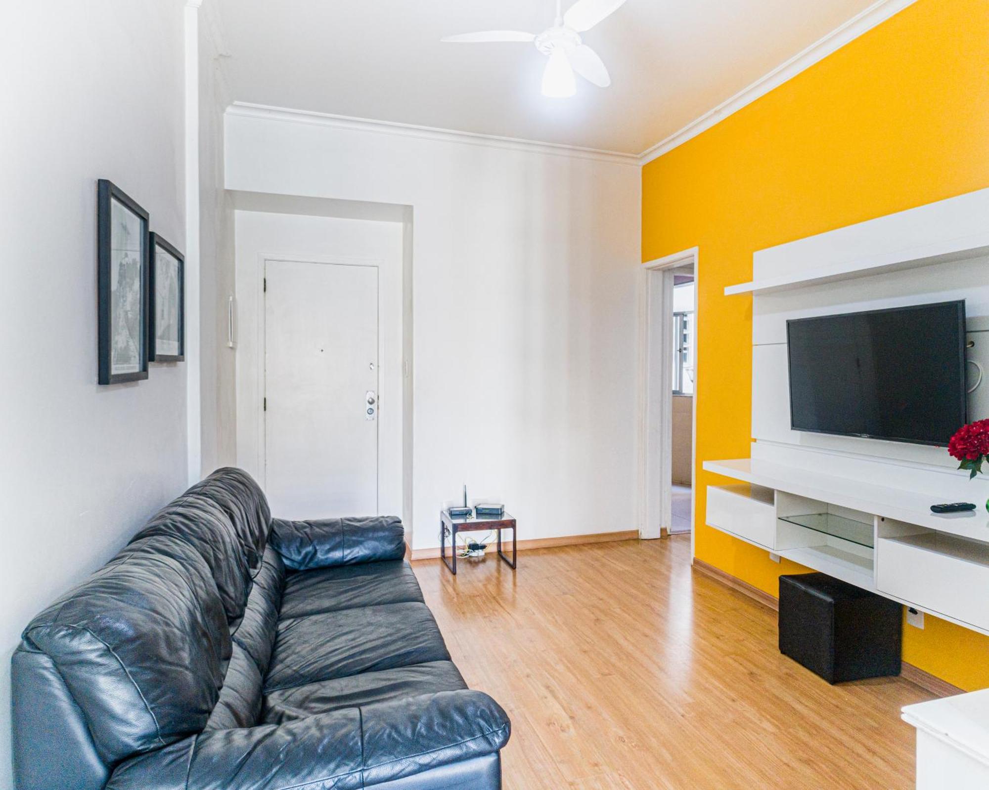 Apartamento Completo Na Praia De Copacabana 02 Quartos Com Vista Lateral Mar Em Andar Alto, Ar, Wifi , Netflix, Pauloangerami Rmvc18 리오데자네이루 외부 사진