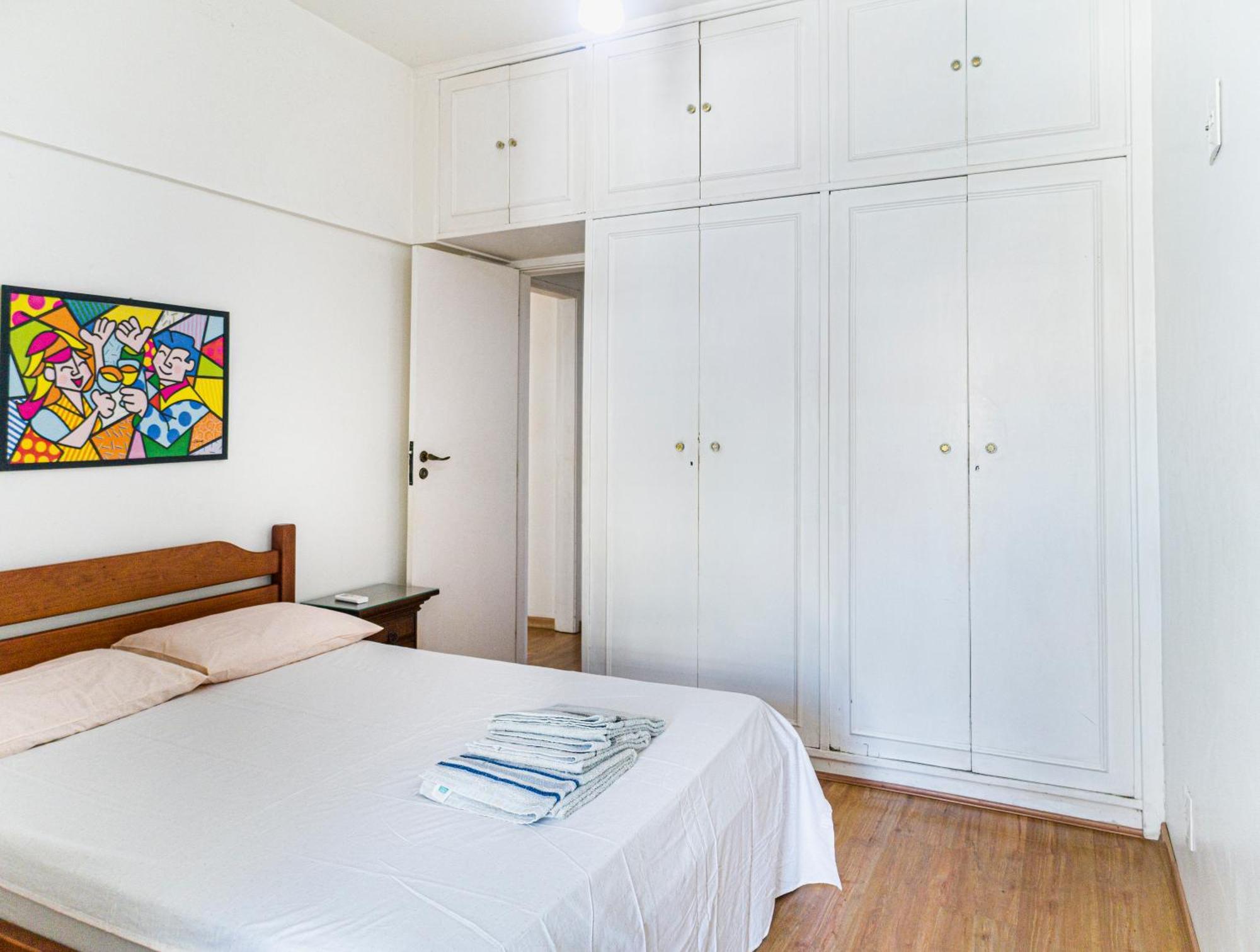 Apartamento Completo Na Praia De Copacabana 02 Quartos Com Vista Lateral Mar Em Andar Alto, Ar, Wifi , Netflix, Pauloangerami Rmvc18 리오데자네이루 외부 사진